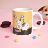 Jungle-Jalebi Artist Kids Coffee Mug, Yellow-325 ML